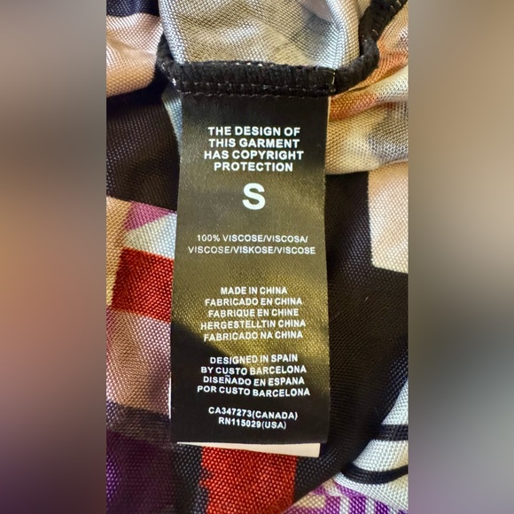 Custo Barcelona Maxi Dress - Small - Picture 5 of 6